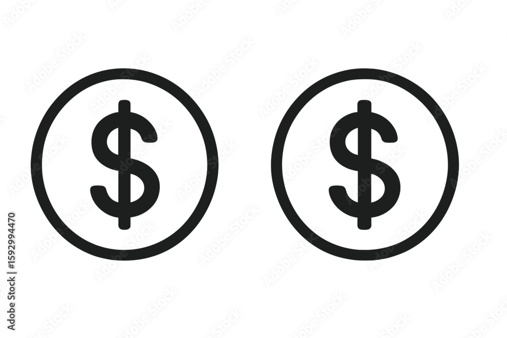 Poster a pack of internet money icons is set against a checkerboard background and includes a flat icon sym