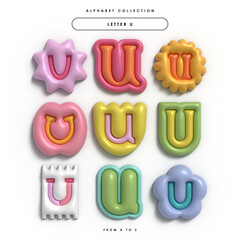 3D ALPHABET