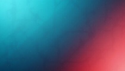 Obraz premium Vibrant Teal and Crimson Gradient: Abstract Background for Design Projects AI Generated