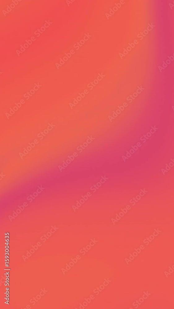 Poster animation of heart shape in circles over multicolored wave pattern in background