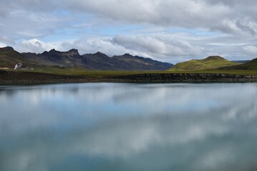 lake in the mountains