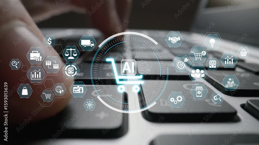 Poster ai transforms ecommerce by enabling smart product recommendations, ai automated shopping decisions, 