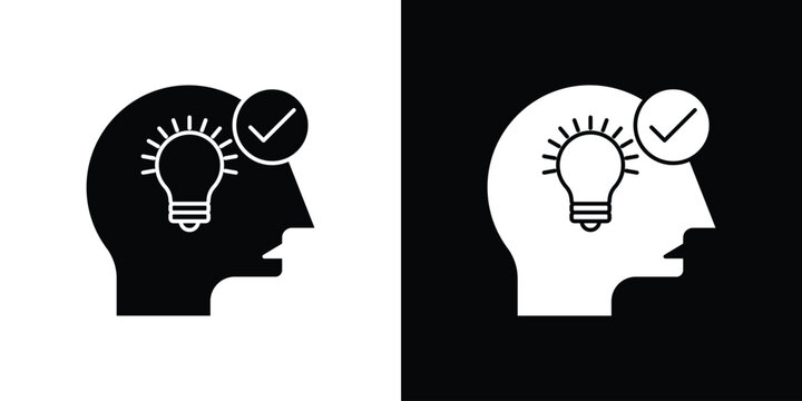 Understand icon collection. Vector icon design template