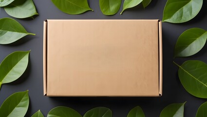 Kratof atatoamo subscription box unboxing review with green leaves background product shot