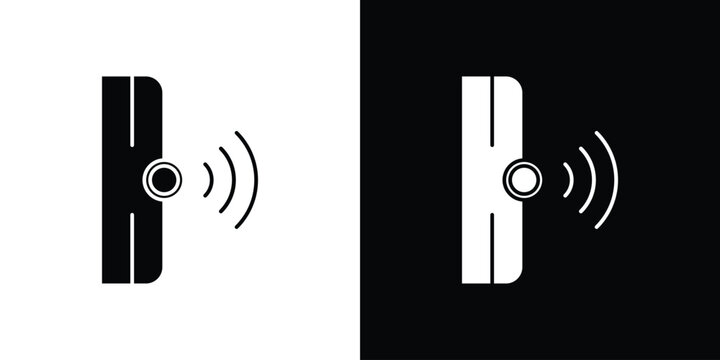 Infrared icon collection. Vector icon design template