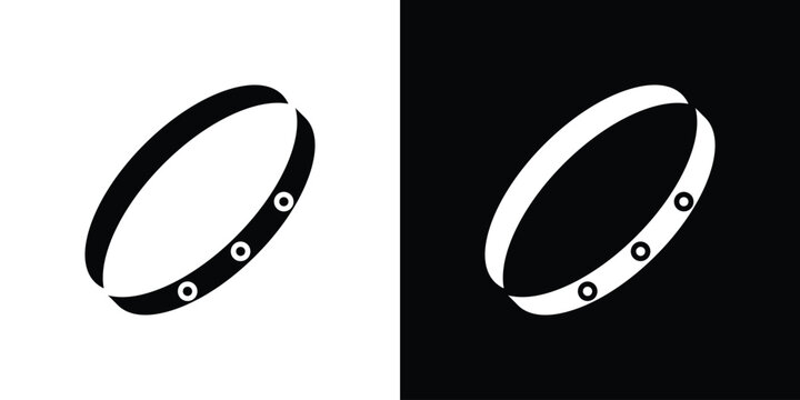 Bracelet icon collection. Vector icon design template