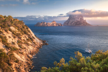 Es Vedra in the evening - Ibiza, Balearic Islands