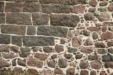 stone wall of an ancient European fortress