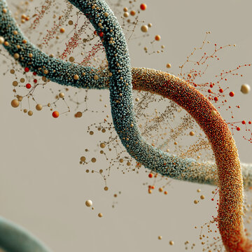Illustration of RNA Structure in Molecular Biology