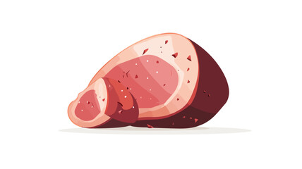 Smoked Ham Food Photography Composition