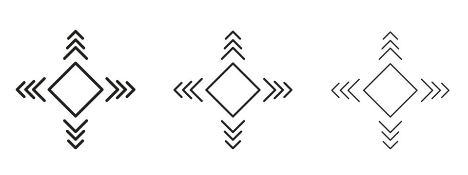 Flexibility icon in trendy line style. icon illustrations