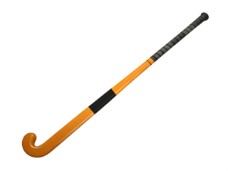  field hockey stick isolated on white background PNG, AI GENERATED