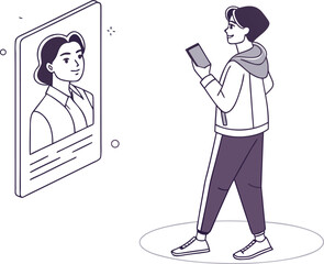 Digital Twin Avatar Visualization | Virtual Human Representation