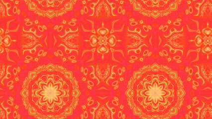 Abstract Radiant Burst with Soft Grain Texture, Symmetrical Glow Pattern in Psychedelic Style, Radiating Circular Abstract with Subtle Noise, Kaleidoscopic Starburst with Gradient Flow