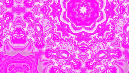 Abstract Radiant Burst with Soft Grain Texture, Symmetrical Glow Pattern in Psychedelic Style, Radiating Circular Abstract with Subtle Noise, Kaleidoscopic Starburst with Gradient Flow