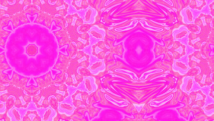 Abstract Radiant Burst with Soft Grain Texture, Symmetrical Glow Pattern in Psychedelic Style, Radiating Circular Abstract with Subtle Noise, Kaleidoscopic Starburst with Gradient Flow