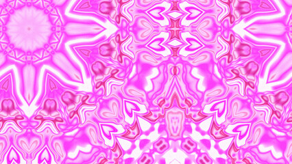 Abstract Radiant Burst with Soft Grain Texture, Symmetrical Glow Pattern in Psychedelic Style, Radiating Circular Abstract with Subtle Noise, Kaleidoscopic Starburst with Gradient Flow