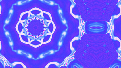 Abstract Radiant Burst with Soft Grain Texture, Symmetrical Glow Pattern in Psychedelic Style, Radiating Circular Abstract with Subtle Noise, Kaleidoscopic Starburst with Gradient Flow