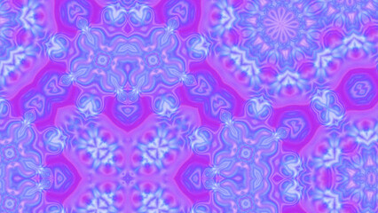 Abstract Radiant Burst with Soft Grain Texture, Symmetrical Glow Pattern in Psychedelic Style, Radiating Circular Abstract with Subtle Noise, Kaleidoscopic Starburst with Gradient Flow