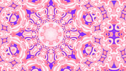 Abstract Radiant Burst with Soft Grain Texture, Symmetrical Glow Pattern in Psychedelic Style, Radiating Circular Abstract with Subtle Noise, Kaleidoscopic Starburst with Gradient Flow