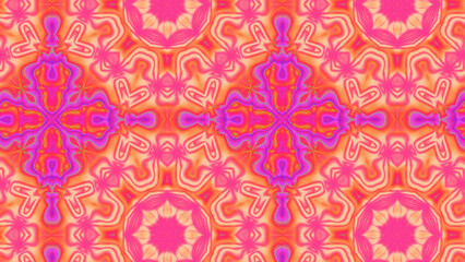 Abstract Radiant Burst with Soft Grain Texture, Symmetrical Glow Pattern in Psychedelic Style, Radiating Circular Abstract with Subtle Noise, Kaleidoscopic Starburst with Gradient Flow