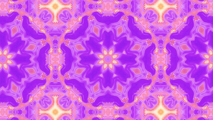 Abstract Radiant Burst with Soft Grain Texture, Symmetrical Glow Pattern in Psychedelic Style, Radiating Circular Abstract with Subtle Noise, Kaleidoscopic Starburst with Gradient Flow