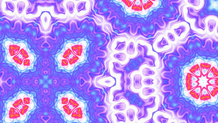 Abstract Radiant Burst with Soft Grain Texture, Symmetrical Glow Pattern in Psychedelic Style, Radiating Circular Abstract with Subtle Noise, Kaleidoscopic Starburst with Gradient Flow
