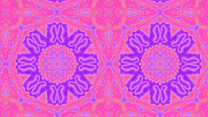 Abstract Radiant Burst with Soft Grain Texture, Symmetrical Glow Pattern in Psychedelic Style, Radiating Circular Abstract with Subtle Noise, Kaleidoscopic Starburst with Gradient Flow