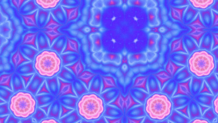 Abstract Radiant Burst with Soft Grain Texture, Symmetrical Glow Pattern in Psychedelic Style, Radiating Circular Abstract with Subtle Noise, Kaleidoscopic Starburst with Gradient Flow