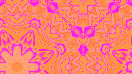 Abstract Radiant Burst with Soft Grain Texture, Symmetrical Glow Pattern in Psychedelic Style, Radiating Circular Abstract with Subtle Noise, Kaleidoscopic Starburst with Gradient Flow