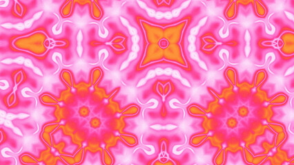 Abstract Radiant Burst with Soft Grain Texture, Symmetrical Glow Pattern in Psychedelic Style, Radiating Circular Abstract with Subtle Noise, Kaleidoscopic Starburst with Gradient Flow