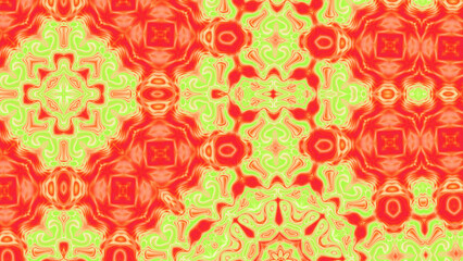 Abstract Radiant Burst with Soft Grain Texture, Symmetrical Glow Pattern in Psychedelic Style, Radiating Circular Abstract with Subtle Noise, Kaleidoscopic Starburst with Gradient Flow