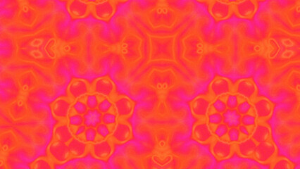 Abstract Radiant Burst with Soft Grain Texture, Symmetrical Glow Pattern in Psychedelic Style, Radiating Circular Abstract with Subtle Noise, Kaleidoscopic Starburst with Gradient Flow