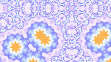 Abstract Radiant Burst with Soft Grain Texture, Symmetrical Glow Pattern in Psychedelic Style, Radiating Circular Abstract with Subtle Noise, Kaleidoscopic Starburst with Gradient Flow
