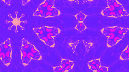 Abstract Radiant Burst with Soft Grain Texture, Symmetrical Glow Pattern in Psychedelic Style, Radiating Circular Abstract with Subtle Noise, Kaleidoscopic Starburst with Gradient Flow