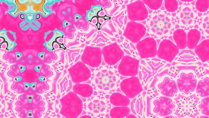 Abstract Radiant Burst with Soft Grain Texture, Symmetrical Glow Pattern in Psychedelic Style, Radiating Circular Abstract with Subtle Noise, Kaleidoscopic Starburst with Gradient Flow