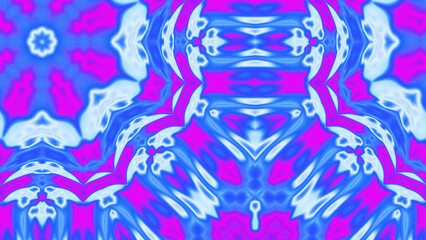 Abstract Radiant Burst with Soft Grain Texture, Symmetrical Glow Pattern in Psychedelic Style, Radiating Circular Abstract with Subtle Noise, Kaleidoscopic Starburst with Gradient Flow