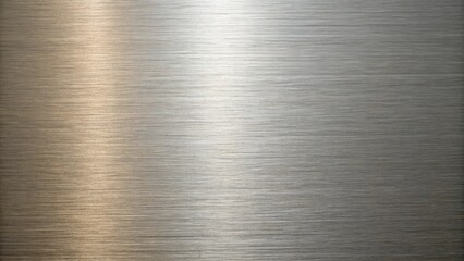 The brushed metal surface reflects light, creating a dynamic texture that is perfect for industrial designs