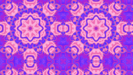 Abstract Radiant Burst with Soft Grain Texture, Symmetrical Glow Pattern in Psychedelic Style, Radiating Circular Abstract with Subtle Noise, Kaleidoscopic Starburst with Gradient Flow