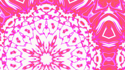 Abstract Radiant Burst with Soft Grain Texture, Symmetrical Glow Pattern in Psychedelic Style, Radiating Circular Abstract with Subtle Noise, Kaleidoscopic Starburst with Gradient Flow