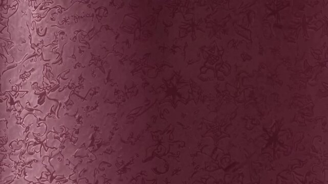 Dark Wine-Red Gradient Wallpaper with Christmas-Themed Patterns