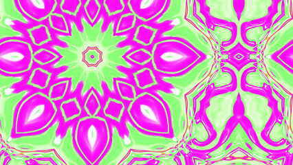 Abstract Radiant Burst with Soft Grain Texture, Symmetrical Glow Pattern in Psychedelic Style, Radiating Circular Abstract with Subtle Noise, Kaleidoscopic Starburst with Gradient Flow