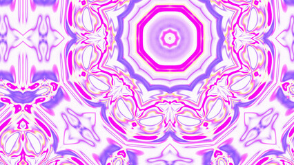 Abstract Radiant Burst with Soft Grain Texture, Symmetrical Glow Pattern in Psychedelic Style, Radiating Circular Abstract with Subtle Noise, Kaleidoscopic Starburst with Gradient Flow