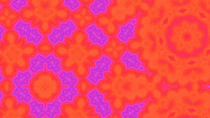 Abstract Radiant Burst with Soft Grain Texture, Symmetrical Glow Pattern in Psychedelic Style, Radiating Circular Abstract with Subtle Noise, Kaleidoscopic Starburst with Gradient Flow