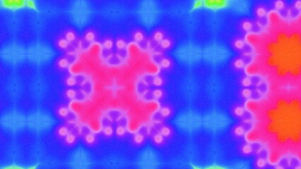 Abstract Radiant Burst with Soft Grain Texture, Symmetrical Glow Pattern in Psychedelic Style, Radiating Circular Abstract with Subtle Noise, Kaleidoscopic Starburst with Gradient Flow