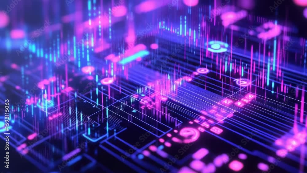 Poster highly detailed image of a computer circuit board, suitable for use in tech-related projects