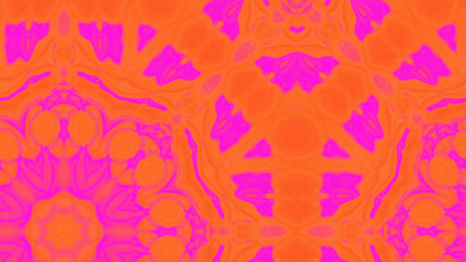 Abstract Radiant Burst with Soft Grain Texture, Symmetrical Glow Pattern in Psychedelic Style, Radiating Circular Abstract with Subtle Noise, Kaleidoscopic Starburst with Gradient Flow