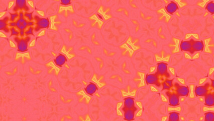 Abstract Radiant Burst with Soft Grain Texture, Symmetrical Glow Pattern in Psychedelic Style, Radiating Circular Abstract with Subtle Noise, Kaleidoscopic Starburst with Gradient Flow