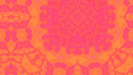 Abstract Radiant Burst with Soft Grain Texture, Symmetrical Glow Pattern in Psychedelic Style, Radiating Circular Abstract with Subtle Noise, Kaleidoscopic Starburst with Gradient Flow