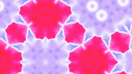 Abstract Radiant Burst with Soft Grain Texture, Symmetrical Glow Pattern in Psychedelic Style, Radiating Circular Abstract with Subtle Noise, Kaleidoscopic Starburst with Gradient Flow